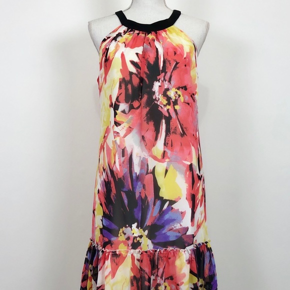 jonathan martin halter dress | Dresses | Jonathan Martin Floral pretty prom dress